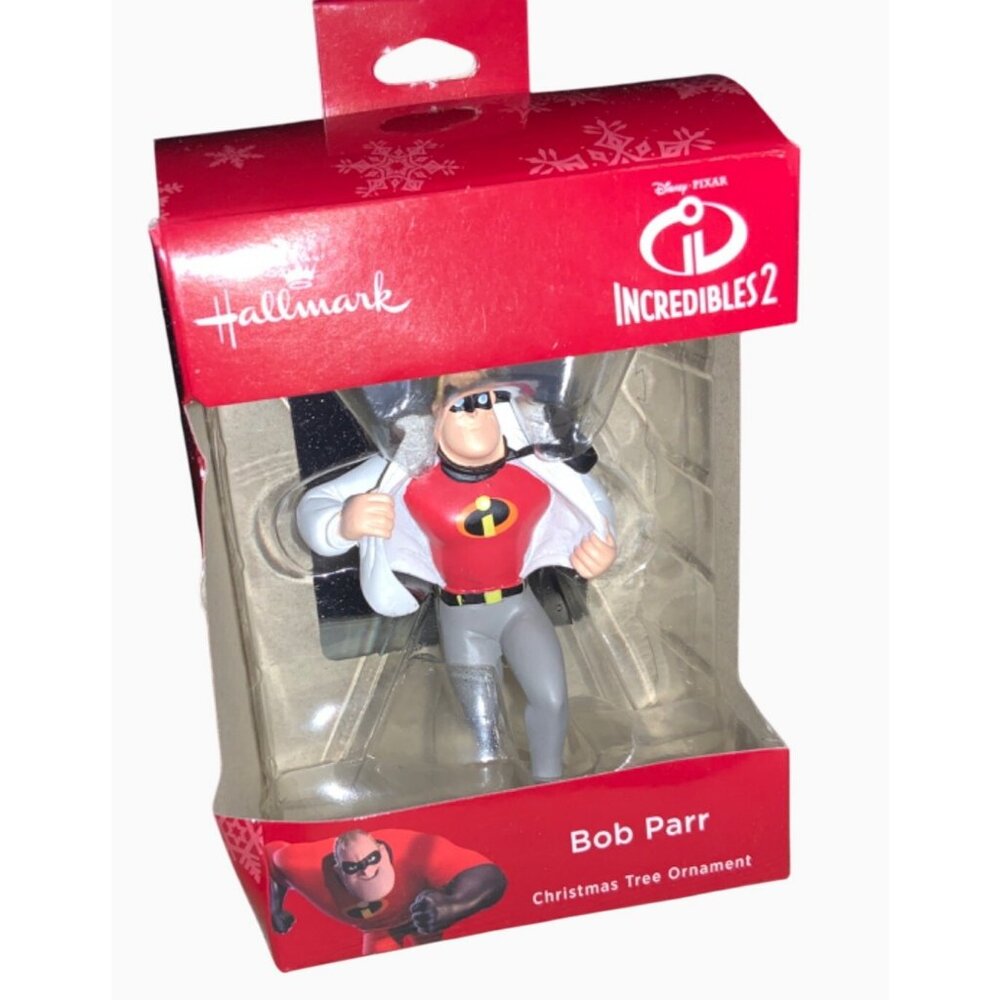 Hallmark Disney Pixar Incredibles 2 Bob Parr Christmas Tree Ornament 2018 - Picture 1 of 8